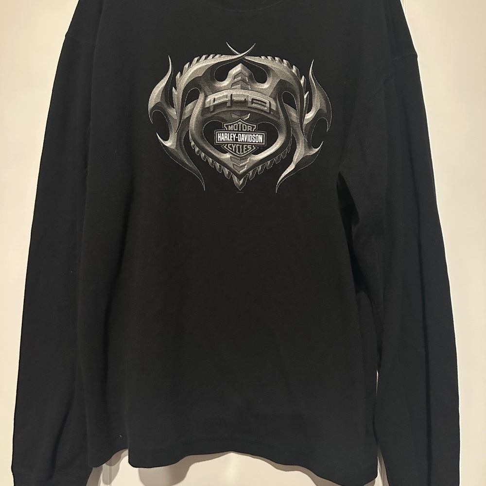 Harley-Davidson Black Long Sleeve Thermal